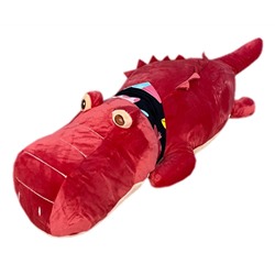 Игрушка с пледом КРОКОДИЛ ДАНДИ - красный р-р 130х160