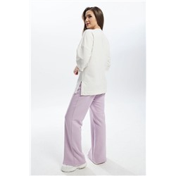 Mislana С896 белый+лиловый, Брюки,  Джемпер