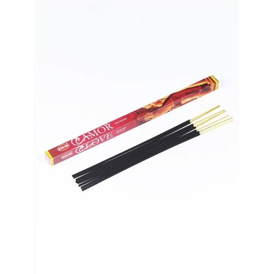 Hem Incense Sticks LOVE (Благовония ЛЮБОВЬ, Хем), уп. 8 палочек.