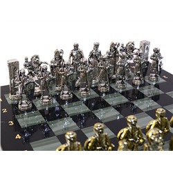 Шахматы подарочные с металлическими фигурами "Эль Сид", 350*350мм