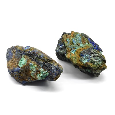 Азурмалахит камень 66*53*45мм, 190-199г