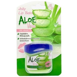 Jelly Lip Balm ALOE VERA, Eliza Helena (Желейный бальзам для губ АЛОЭ (алое) ВЕРА, Элиза Хелена), 9 г.