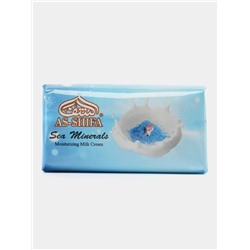 SEA MINERALS Moisturizing Milk Cream Soap, As-Shifa (МОРСКИЕ МИНЕРАЛЫ увлажняющее молочное крем-мыло, Ас-Шифа), 120 г.
