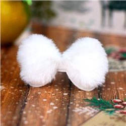 Резинка для волос «Снежный бант» (финальная цена)