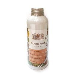 COCONUT VIRGIN OIL, Indibird (КОКОСОВОЕ МАСЛО ХОЛОДНОГО ОТЖИМА Для наружного применения, Индибёрд), 150 мл.