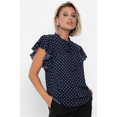 Блуза Челси (синяя) Б13948-6М