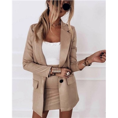 Костюм с юбкой 902380