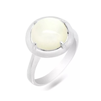 Кольцо из серебра перламутр, Ю-100М47