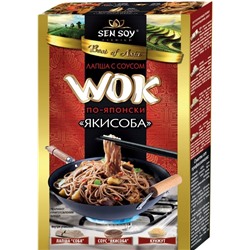 СЭН-СОЙ Лапша ВОК по-японски гречневая с соусом ЯКИСОБА и кунжутом 235 г