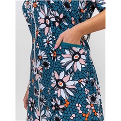 Халат женский Текс-Плюс, цвет зеленый