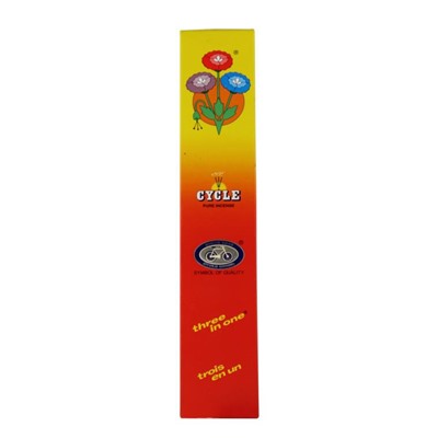 THREE IN ONE Lily Fancy Intimate, Cycle Pure Agarbathies (Благовония ТРИ В ОДНОМ, Сайкл Пьюр Агарбатис), 30 г.