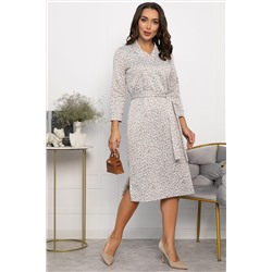 Платье Лаконичный стиль (молочное) П13753-19М