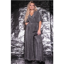 Комбинезон Клео (черное серебро) К12063