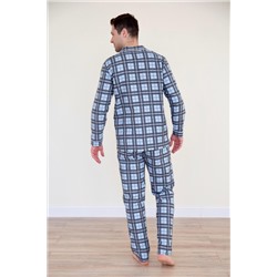 Пижама с брюками Фланель НАТАЛИ #1027017