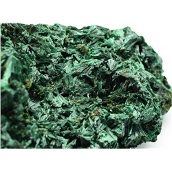 Малахит плисовый кристаллическое образование 91*63*49мм, 173г