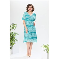 Romanovich Style 1-2493 бирюза, Платье