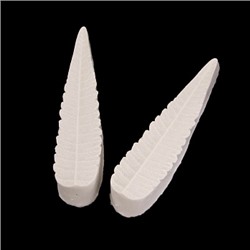 Силиконовый молд - вайнер "Лист папоротника №2" 2,5*10 см