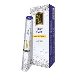 SILVER RAIN Premium Incense Sticks, Zed Black (СЕРЕБРЯНЫЙ ДОЖДЬ премиум благовония палочки, Зед Блэк), уп. 20 палочек.