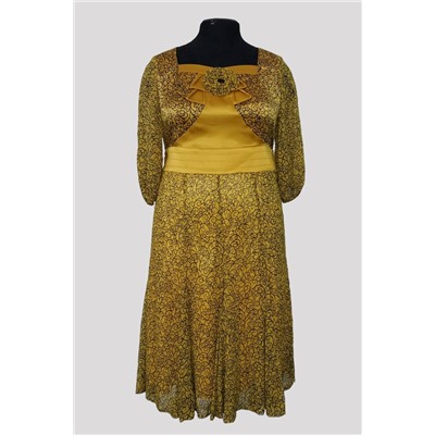 Pama Style 535 горчица, Платье