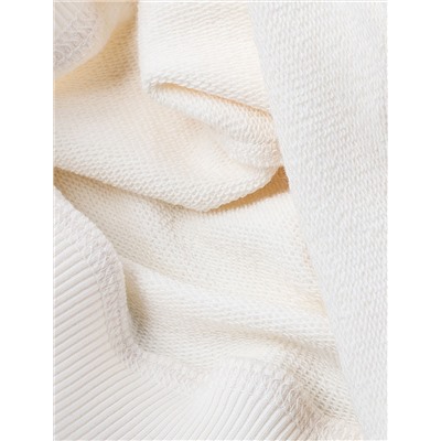 Прямые брюки из петельчатого футера-трехнитки