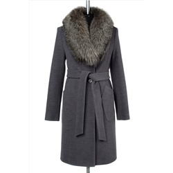 02-3000 Пальто женское утепленное (пояс)