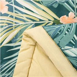 Комплект постельного белья Сатин с Одеялом 100% хлопок на резинке OBR156