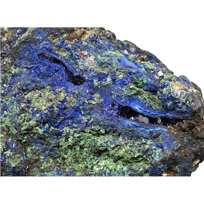 Азурмалахит камень 73*55*47мм, 252гр