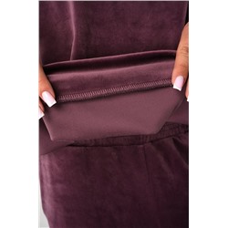 Женский велюровый костюм оверсайз Happyfox