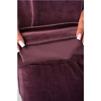 Женский велюровый костюм оверсайз Happyfox