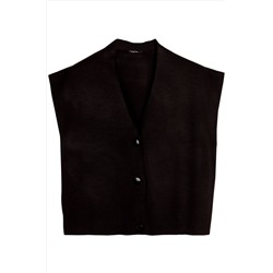 Женский вязаный жилет Happyfox