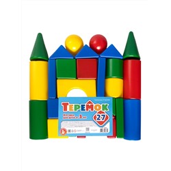 Строительный набор «Теремок-27» в пакете