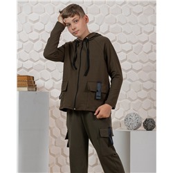 Толстовка "Тимур" хаки