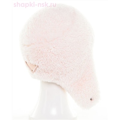 Элла LevelPro макси шеврон экомех альпака Ушанка женская флис