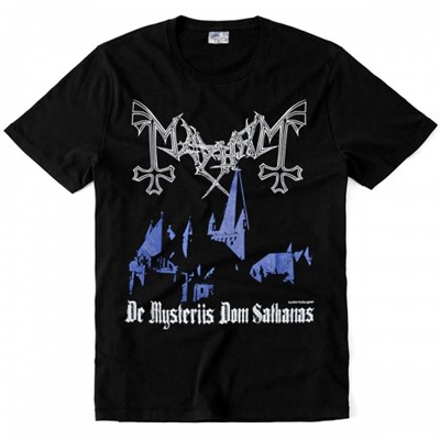 Футболка "Mayhem" (De Mysteriis Dom Sathanas)