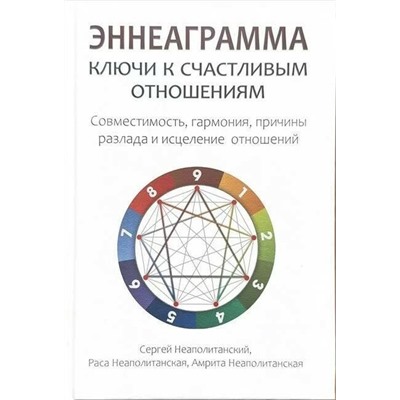 Книга ЭННЕАГРАММА. Ключи к счастливым отношениям, Сергей, Раса и Амрита Неаполитанские (твердый переплёт, 456 стр., 23 см. x 16 см.), 1 шт.