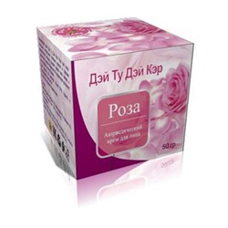 Ayurvedic Moisturizing Cream ROSE, Day 2 Day Care (Аюрведический крем для лица РОЗА, Дэй ту Дэй Кэр), 50 г.