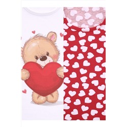 Футболка 2шт. АПРЕЛЬ #1020224