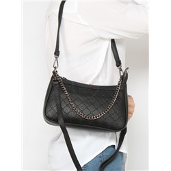 Сумка женская искусственная кожа YDR-2507-7,  1отд+карм/пер,  плечевой ремень,  черный 257543