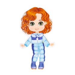 Игра магнитная «Одевашки. Модная девчонка. Анюта» (европодвес, 2х8шт)
