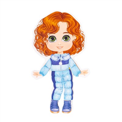 Игра магнитная «Одевашки. Модная девчонка. Анюта» (европодвес, 2х8шт)