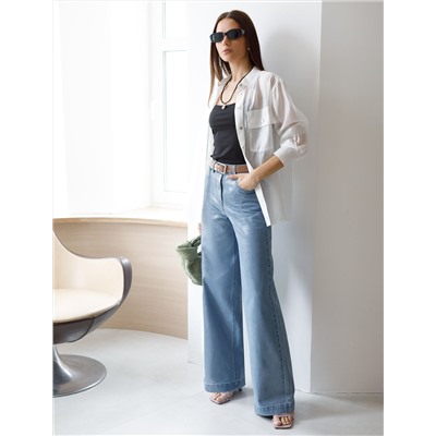 Блузка из полупрозрачного лиоцелла