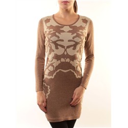 1507-12 Платье трикотажное (73% хлопок, 27% нейлон) размер свободный 44-46