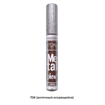 Тени для век жидкие L'ATUAGE COSMETIC "Metal show"