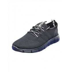 Кроссовки мужские Light Company модель 2002 (кор. 8 пар: 41-1,42-1,43-2,44-2,45-1, 46-1) Тёмно-серый