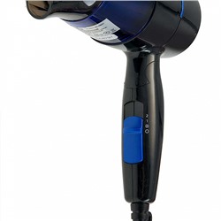 Фен 1400 Вт DELTA DL-0907 черный с синим