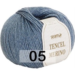 Пряжа Сеам Tencel Merino