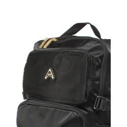 Рюкзак жен текстиль JLS-HQ-1003,  1отд,  6внеш+3внут карм,  черный 256432