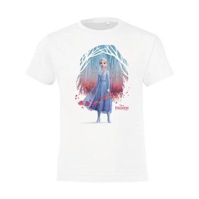 Футболка детская Elsa, белая