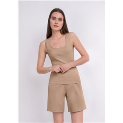 CLE LSH22-200/1у Шорты жен. (Цветная база), коричневый, Таблица размеров на женскую одежду «ЭЙС», «ТЕТ-а-ТЕТ» и «CLEVER WEAR» из трикотажа, Таблица размеров на женскую обувь