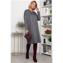 Платье Хюгге (темно-серое) П14121-25М
